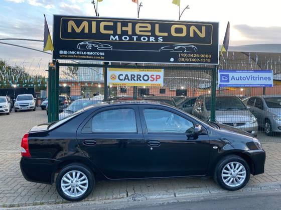 TOYOTA ETIOS 1.5 XLS SEDAN 16V FLEX 4P MANUAL TOYOTA ETIOS 1.5 XLS SEDAN 16V FLEX 4P MANUAL